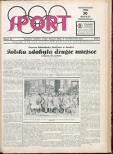 Sport, 1930, nr 33