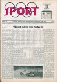 Sport, 1930, nr 36