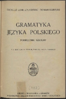 Gramatyka języka polskiego