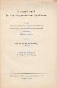 Eisenchlorid in der organischen Synthese