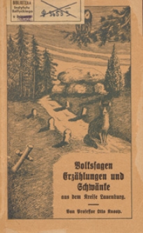 Volkssagen Erzählungen und Schwänke aus dem Kreise Lauenburg