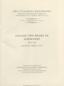 The Tuileries brochures : a series of monographs on European architecture with special reference to roofs of tile. 1932, The Tuileries brochures : a series of monographs on European architecture with special reference to roofs of tile. 1932, Vol. IV, No 2 March