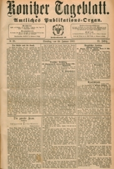 Konitzer Tageblatt.Amtliches Publikations=Organ, nr.23