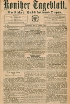 Konitzer Tageblatt.Amtliches Publikations=Organ, nr.25