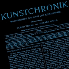 Kunstchronik : Wochenschrift für Kunst und Kunstgewerbe, 1898/1899, Jg. 10