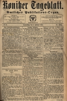 Konitzer Tageblatt.Amtliches Publikations=Organ, nr.31