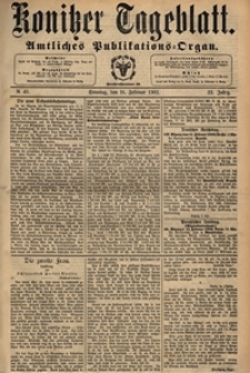 Konitzer Tageblatt.Amtliches Publikations=Organ, nr.40
