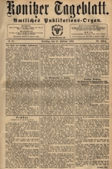 Konitzer Tageblatt.Amtliches Publikations=Organ, nr.47