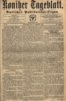 Konitzer Tageblatt.Amtliches Publikations=Organ, nr.49