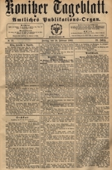 Konitzer Tageblatt.Amtliches Publikations=Organ, nr.50