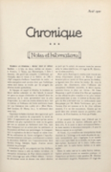 Art et Décoration : revue mensuelle d'art moderne. 1922 Chronique, aout