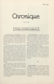 Art et Décoration : revue mensuelle d'art moderne. 1921 Chronique, juin