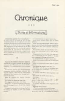 Art et Décoration : revue mensuelle d'art moderne. 1921 Chronique, aout