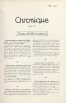 Art et décoration : revue mensuelle d'art moderne 1920, Chronique, mars