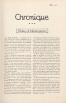 Art et décoration : revue mensuelle d'art moderne 1920, Chronique, mai