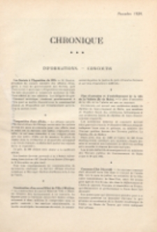 Art et décoration : revue mensuelle d'art moderne 1924, Chronique, november