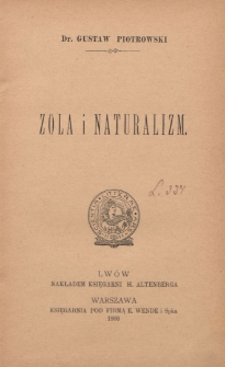 Zola i naturalizm