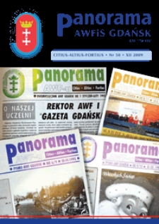 Panorama AWF Gdańsk : citius, altius, fortius, 2009, Nr 50