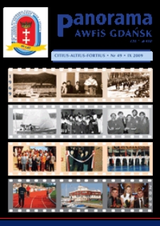 Panorama AWF Gdańsk : citius, altius, fortius, 2009, Nr 49