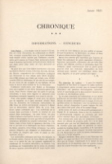Art et décoration : revue mensuelle d'art moderne 1925. Chronique, janvier