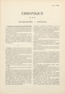 Art et décoration : revue mensuelle d'art moderne 1925. Chronique, avril