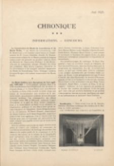 Art et décoration : revue mensuelle d'art moderne 1925. Chronique, septembre