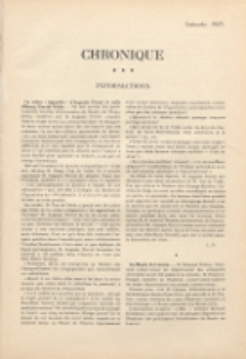 Art et décoration : revue mensuelle d'art moderne 1925. Chronique, aoút