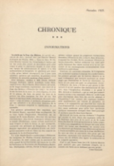Art et décoration : revue mensuelle d'art moderne 1925. Chronique, novembre