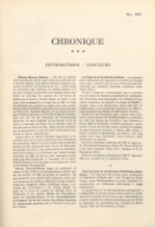 Art et décoration : revue mensuelle d'art moderne 1927. Chronique, mai