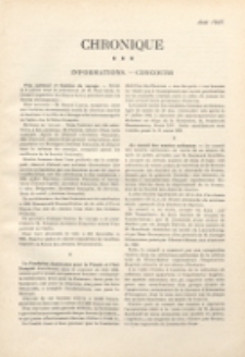 Art et décoration : revue mensuelle d'art moderne 1927. Chronique, aoút