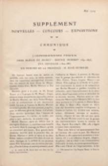 Art et décoration : revue mensuelle d'art moderne 1914. Suppément Chronique, mai