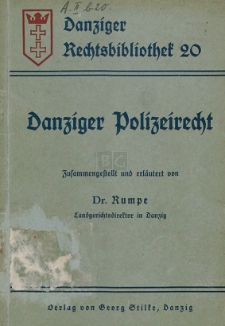 Danziger Polizeirecht