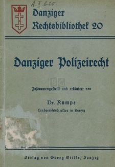 Danziger Polizeirecht