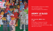 Zaproszenie do wystawy Army Le & Go prof. Zbigniew Gorlak