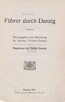 Führer durch Danzig