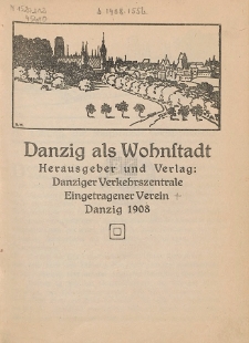 Danzig als Wohnstadt