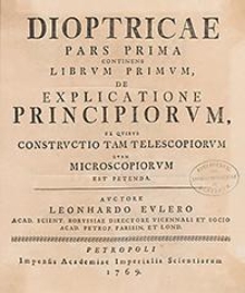 Dioptricae. Ps. 1, Continens librvm primvm, de explicatione principiorvm, ex qvibvs constrvctio tam telescopiorvm qvam microscopiorvm est petenda