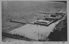 No 2045. Danzig Br&ouml;sen, Badeanstalt Fliegeraufnahme aus 150 m H&ouml;he
