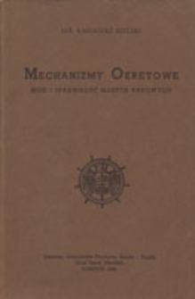 Mechanizmy okrętowe : moc i sprawność maszyn parowych