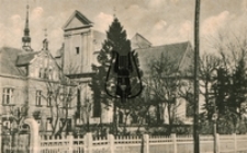 Wejherowo / Neustadt Wpr., Katholisches Pfarrhaus mit Kirche