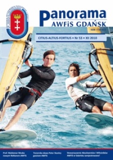 Panorama AWF Gdańsk : citius, altius, fortius Nr 53