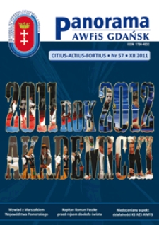 Panorama AWFiS Gdańsk : citius, altius, fortius, 2011, Nr 57