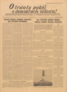 O Trwały Pok&oacute;j, o Demokrację Ludową, 1953.10.16 nr 42