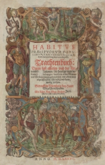 Habitvs Præcipvorvm Popvlorvm, Tam Virorvm Qvam fœminarvm Singulari arte depicti [...]