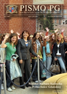 Pismo PG : pismo pracowników i studentów Politechniki Gdańskiej, 2009, R. 17