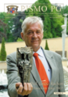 Pismo PG : pismo pracowników i studentów Politechniki Gdańskiej, 2008, R. 16, nr 6 (Czerwiec)