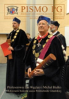 Pismo PG : pismo pracowników i studentów Politechniki Gdańskiej, 2008, R. 16, nr 4 (Kwiecień)