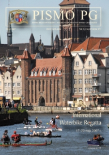 Pismo PG : pismo pracowników i studentów Politechniki Gdańskiej, 2007, R. 15, nr 5 (Maj)