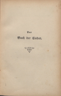 Das Buch der Lieder