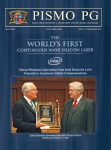 Pismo PG : pismo pracowników i studentów Politechniki Gdańskiej, 2006, R. 14, nr 5 (Maj)